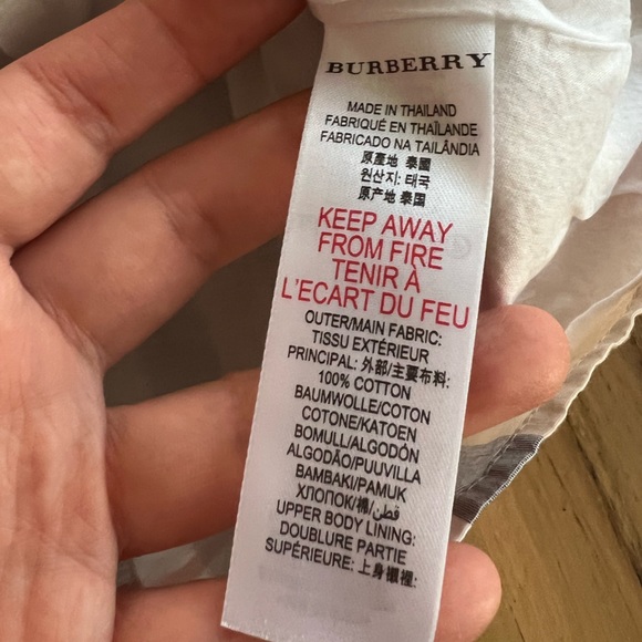 Burberry baby dress 6M - Picture 6 of 6